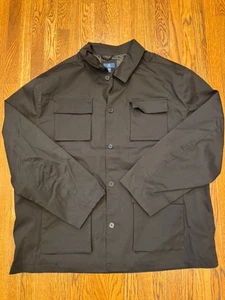 George Utility Black Jacket Mens Size 3XL New - Picture 1 of 10