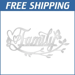 Eye-Catching Family Love Sign - Durable Metal Wall Decoration 28 x 13 inches - Picture 1 of 10