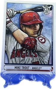 2021 Topps Big League Mike Trout Art of the Game - Los Angeles Angels - Bild 1 von 2