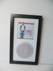 Machine Gun Kelly FIRMATO "Lost Americana" autografato incorniciato CD MGK - Foto 1 di 3