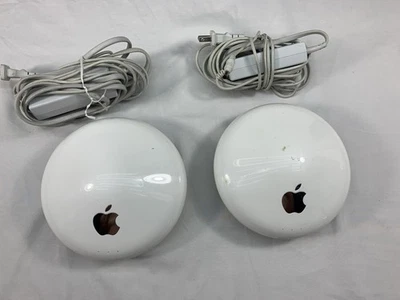 (2) Apple AirPort Extreme Base Stations 54 Mbps 10/100 Wireless G Router (A1034) - Image 1 of 4