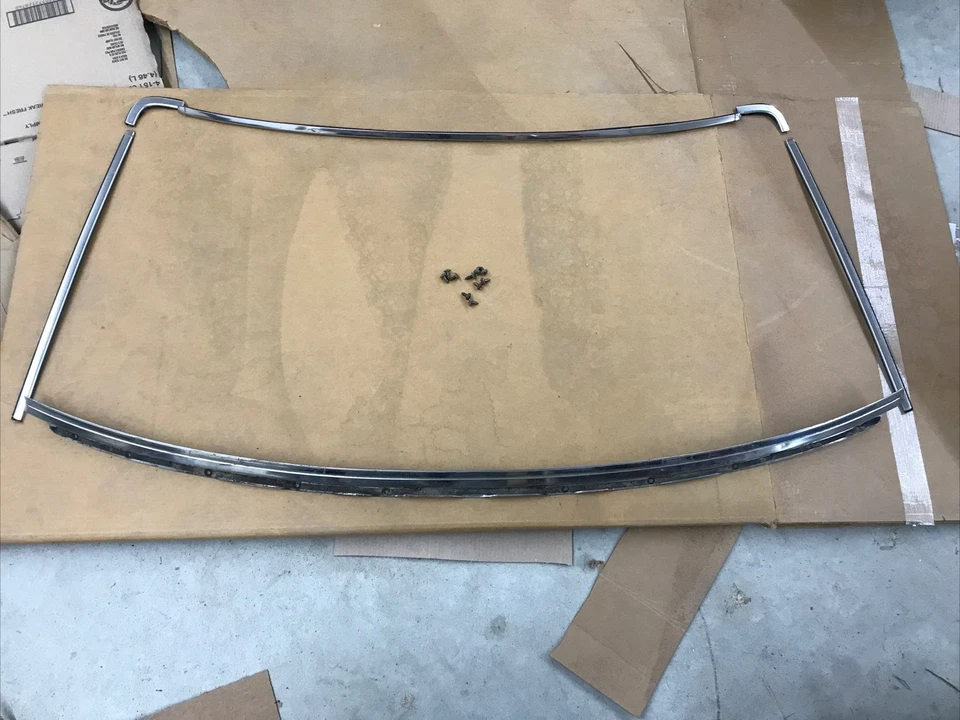 1986 - 1993 Mazda B2000 B2200 B2600i Front WINDSHIELD WINDOW Trims - all 6 pc - Image 1 of 4