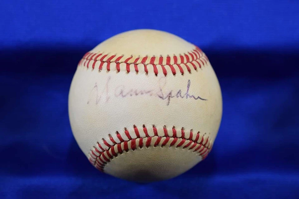 Warren Spahn PSA DNA Autograph Baseball Signed - Image 1 of 2