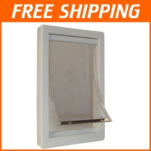 Soft Flap Cat Door with Telescoping Frame - Secure Access for Medium Pets - Picture 1 of 6