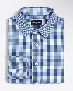 J.Crew Crewcuts Boys 100% cotton long sleeve Thompson patterned shirt 14 blue  - Picture 1 of 10
