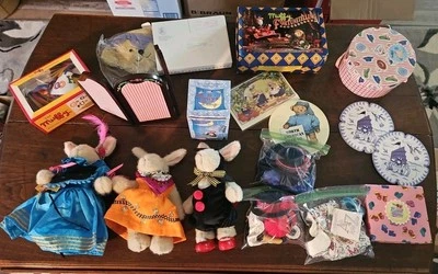 Muffy Hoppy VanderBear Lot #6 New & Used Plush Accessories Outfits  - Image 1 of 4
