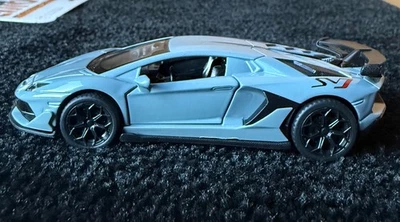Lamborghini Aventador SVJ Modelo Coche Diecast Juguete Coche Pull Back Acción Foto 1 de 4