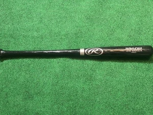Rawlings Pro 34" Holz Baseballschläger MLB Jose Bautista Sammlerstück schwarz, silber - Bild 1 von 8