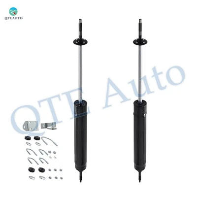 Pair 2 Front Steering Damper To 1966-1968 Jeep CJ6A Complete Steering Damper Kit - Image 1 of 3