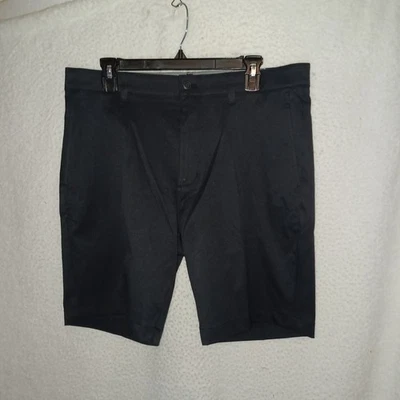 Pantalones Cortos de Golf Ben Hogan Para Hombres 34 Caviar Negro Frente Plano Elastizados Mecha Humedad (DN) Foto 1 de 4