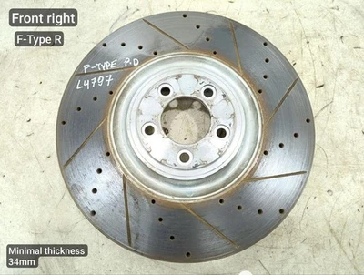 Brake Disc Jaguar F-TYPE Coupe 2016 Right Front 63120026R Foto 1 de 4