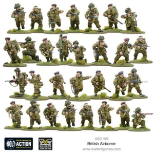Bolt Action | British Airborne WW2 Allied Paratroopers | 30 Miniaturen - Bild 1 von 8