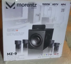 Morentz Audio MZ-9 5.1 HD 1500W Home Theater System - Picture 1 of 7
