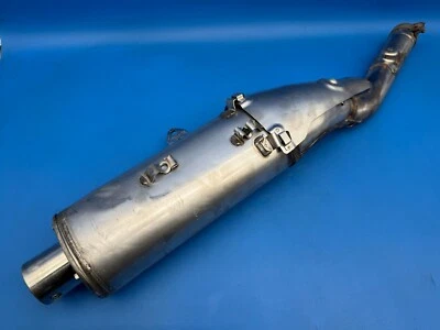 Silenciador silenciador tubo de escape Honda CRF450X 2008 2009 2012 FABRICANTE DE EQUIPAMENTO ORIGINAL 18300-MEY-A20 - Imagem 1 de 4