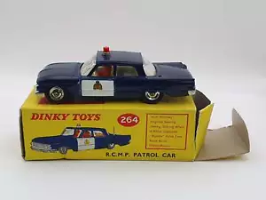 Ford Fairlane Police Dinky Toys 1/43 Con Scatola - Foto 1 di 7