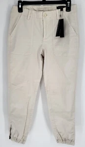 Banana Republic leichte khakifarbene Baumwolljogger neu mit Etikett neu $ 98 Damen 2 - Bild 1 von 13