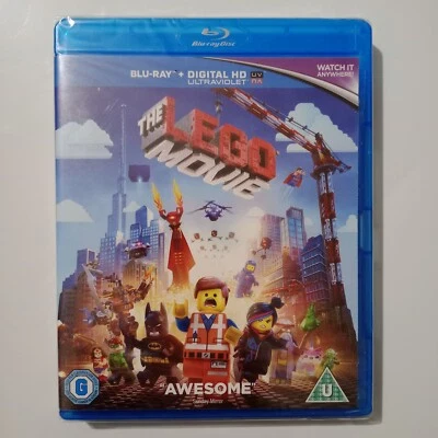 The Lego Movie (Blu-ray, 2014) Will Ferrel Cert U Region Free Comedy Animation - Image 1 of 2
