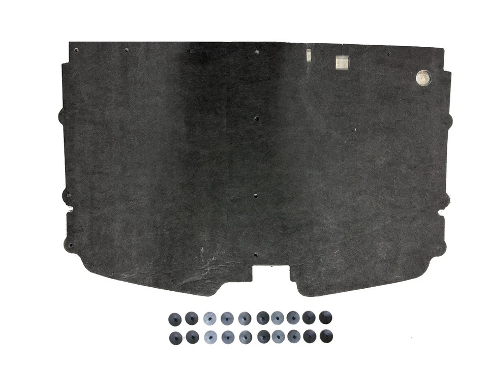 Almohadilla aislante capó camioneta Chevrolet 1988-1998 1/2" con clips C1500 K2500 3500 Foto 1 de 1