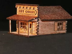 N Scale Old West Dry Goods Store Kit - Picture 1 of 6