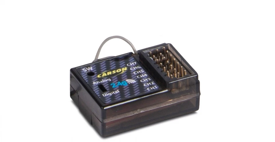 Carson Empfänger Reflex Wheel LCD 7 Kanal 2.4 G Nr. 500501546 - Bild 1 von 1