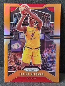 TEAIRA MCCOWAN 2020 WNBA PANINI PRIZM ORANGE PRIZM PARALLEL /65 CARD #5 FEVER - Bild 1 von 2