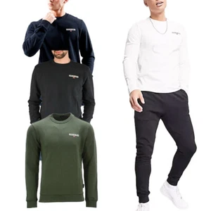 Mens Sweatshirts NAPAPIJRI Regular Fit Crew Neck Long Sleeve Pullover Sweater - Picture 1 of 17