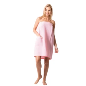Women's Waffle Body Wrap, Adjustable Closure (Pink) - Picture 1 of 1