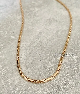 Collier Maille Paloma Plaqué Or 18 Carats 750/1000 Bijoux Femme  - Photo 1/4