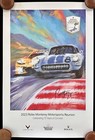 2023 Rolex Monterey Motorsports Reunion 1957 CORVETTE C8.R 2023 Le Mans Poster