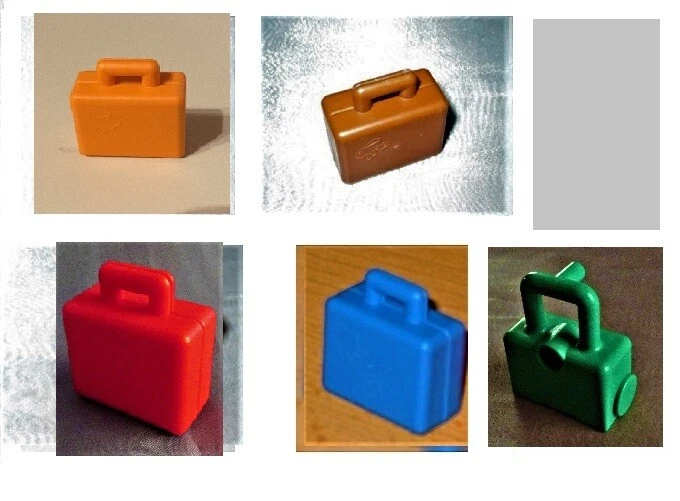 Lego Duplo Koffer rot blau orange braun grün aus 2434 10590 10527 5794 suitcase - Bild 1 von 1