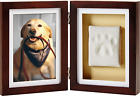 Pearhead Pet Paw Print Photo Frame with Clay Imprint Kit, Pawprint Making Kit, C