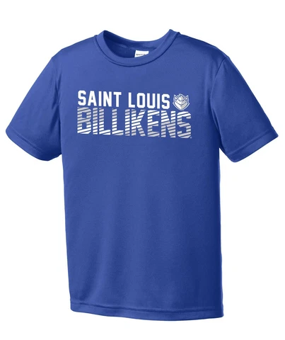 NCAA St. Louis University Billikens Youth Boys Diagonal Short sleeve Polyeste Cover