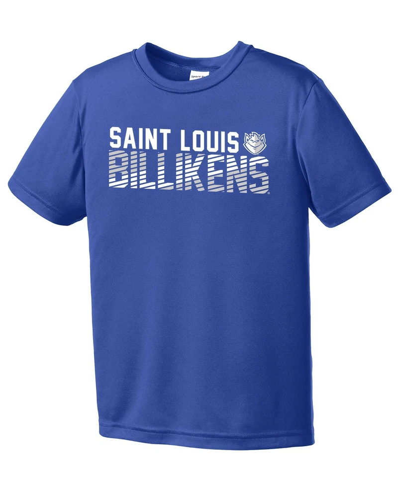NCAA St. Louis University Billikens Youth Boys Diagonal Short sleeve Polyeste... - Image 1 of 1