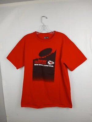 Camiseta Kansas City Chiefs Para Hombre Logo Mediano Punta de Flecha Manga Corta NFL Fútbol Foto 1 de 4