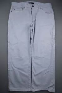 Men Fidelity Pants Havana Twill Straight Titanium Gray Stretch Sz 34 (Msr 34x24) - Picture 1 of 9