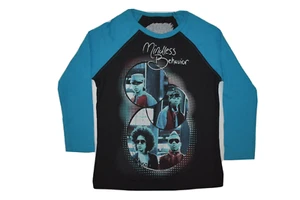 Mindless Behavior Youth Girls Raglan Black & Blue Shirt New S(6/6X), M(7/8) - Picture 1 of 5