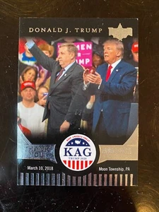 2020 DECISION PRESIDENT DONALD TRUMP KAG CARD KAG1  - Bild 1 von 2