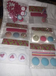 MICHAELS Trim & Buttons Lot Random Different Color(Trim 1 yd+3 Buttons) - Picture 1 of 2