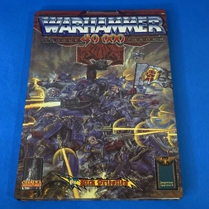 Warhammer 40.000 Rogue Trader copertina rigida 1987 UK Games Workshop - Foto 1 di 24