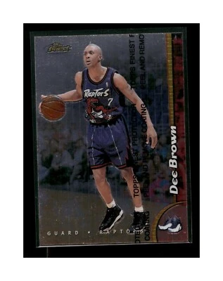 1998-99 Finest Toronto Raptors Basketball Card #153 Dee Brown - Image 1 of 2