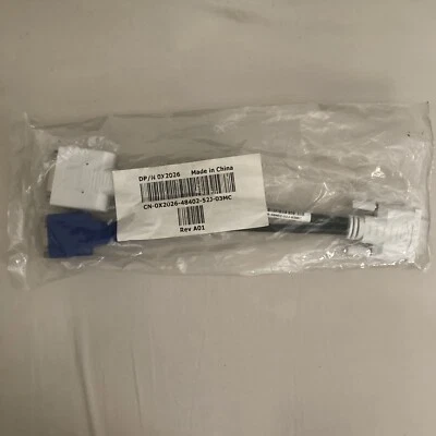 BRAND NEW SEALED DVI TO VGA+DVI CONNECTOR DP/N 0X2026 CN-0X2026-48402-52J-03MC - Image 1 of 3