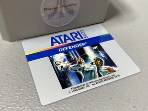 Defender (Atari 5200) Replacement Game Label - Picture 1 of 1