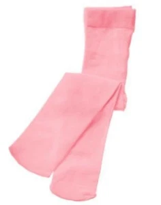 GYMBOREE SMART KITTIES PINK SOLID BASIC TIGHTS 0 6 NWT - Picture 1 of 1