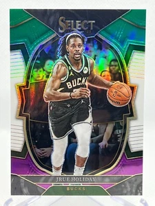 JRUE HOLIDAY 2022-23 Panini Select #15 Halle GRÜN WEISS LILA PRIZM - Bild 1 von 2
