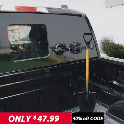 Portaherramientas Ajustable con Ventosa Cerrada para Cabina de Tractor UTV Parabrisas Foto 1 de 4