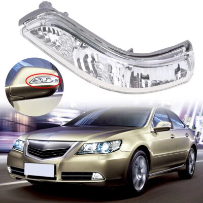 Espejo de puerta lateral del conductor luz de señal de giro lámpara apta para Acura RL (KB1/2) 2005-2009 Foto 1 de 4
