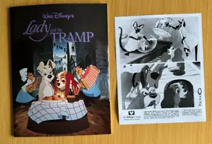 Lady and the Vagabondo 1955 Walt Disney Foto/File Studio Originale - Foto 1 di 2