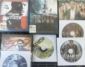 Gerard Butler 8 Blu Ray DVD Lot 300 Law Abiding Citizen Geostorm Gamer Beowulf - Picture 1 of 9
