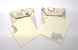 2 Gift Enclosure Cards/Envelopes -Baby Animals - Free Shipping (123)
