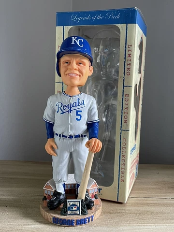 GEORGE BRETT Kansas City Royals MLB Cooperstown Nodder Bobblehead NIB! Cover